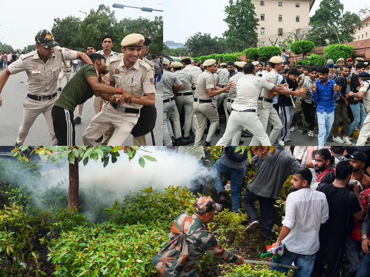 Delhi Police denies excessive use of force during Jantar Mantar protest, says plainclothes personnel were 'spotters'