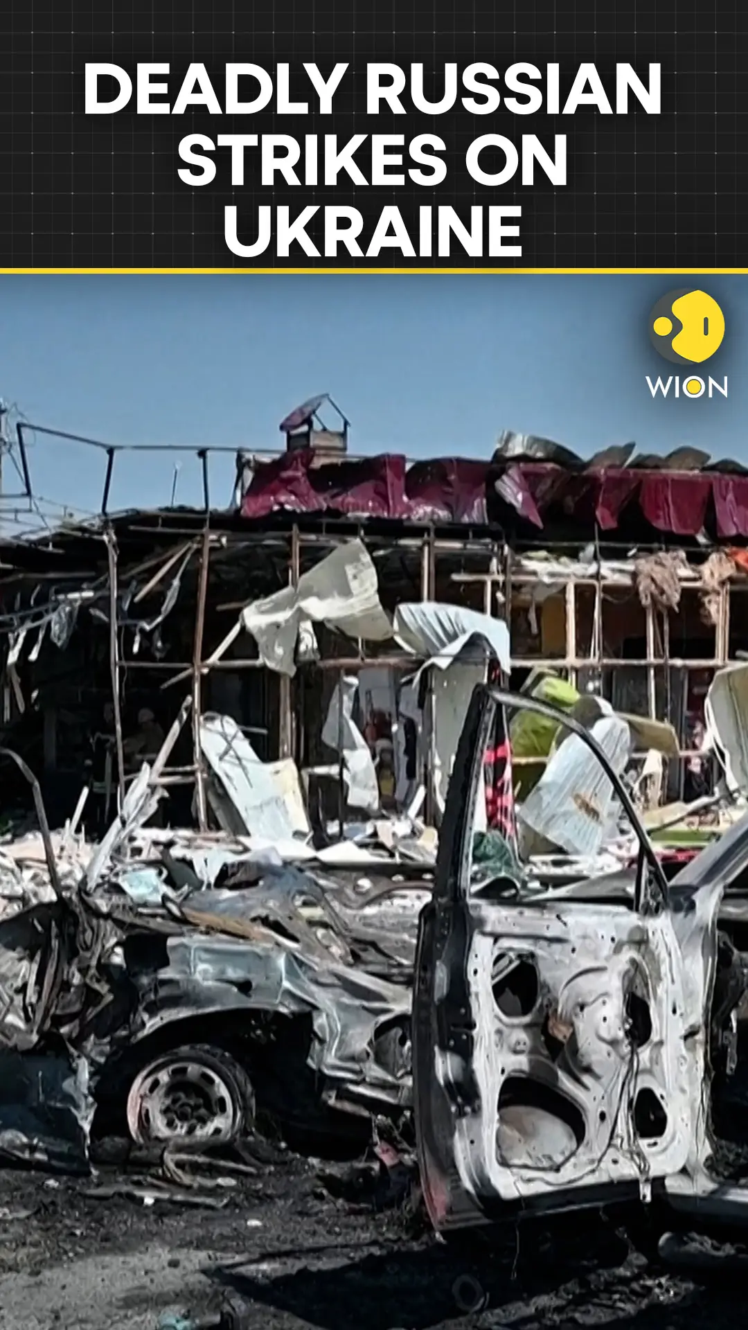 Russia-Ukraine war: Russian missiles kill 10 in Ukraine's Kharkiv region