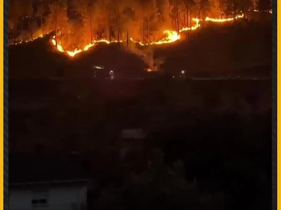 Spain Wildfire: Firefighters Use Controlled Fire To Contain Las Hurdes Blaze