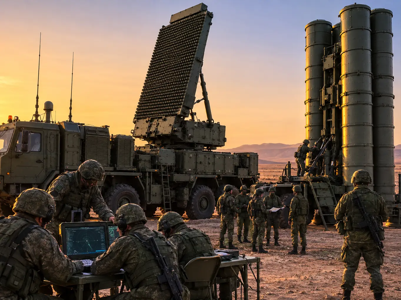 What happens if an enemy jams the S-400 radar?