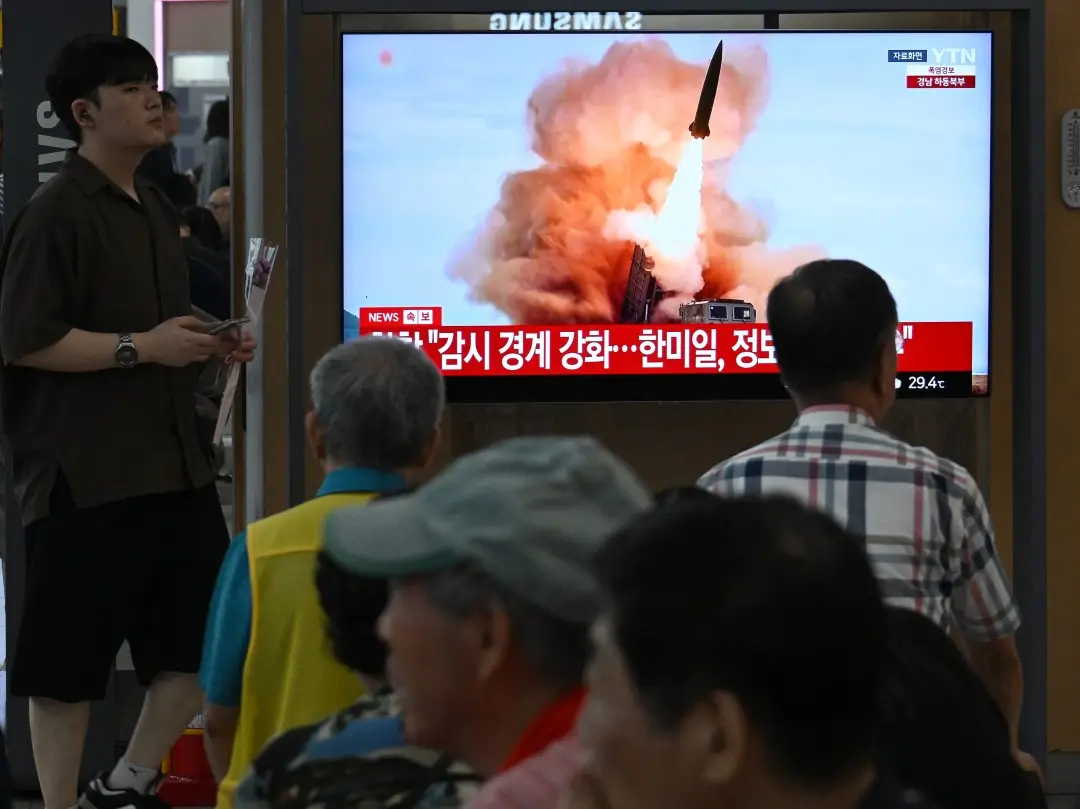 North Korea launches suspected ballistic missile as US-South Korea drills continue North Korea launches suspected ballistic missile as US-South Korea drills continue