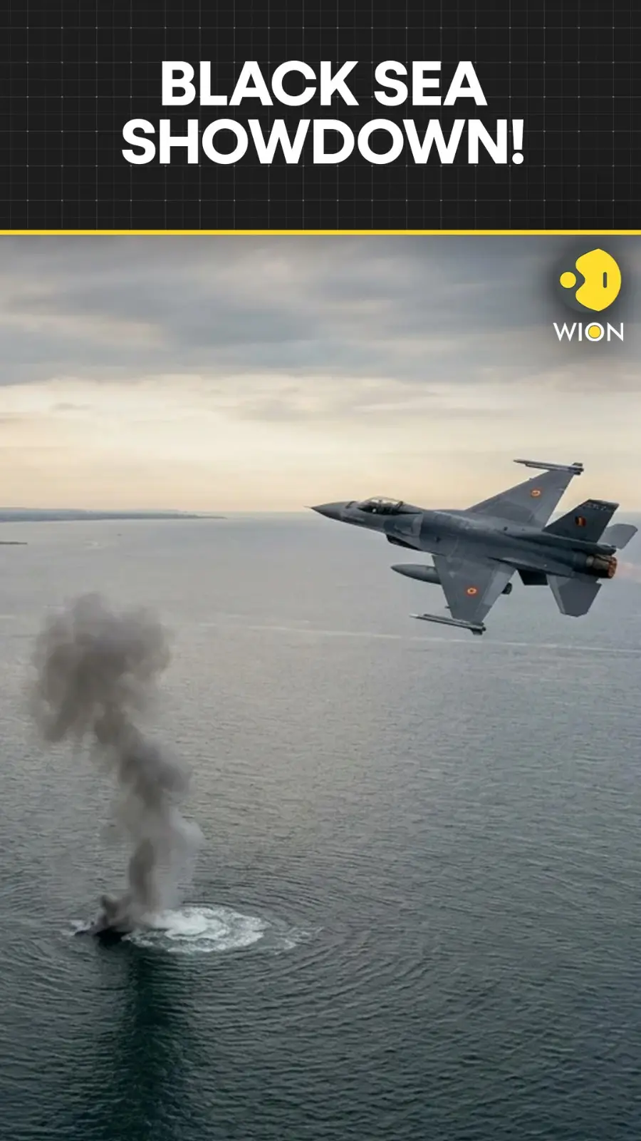 Romanian F-16s destroy drone near major gas project