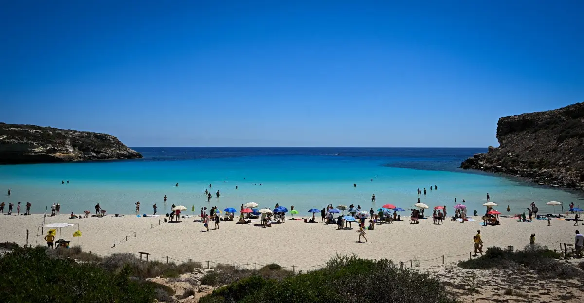 ‘Sexist’ or historic? Italy’s 123-year-old beach sees visitors surge after ‘men here, women there’ controversy