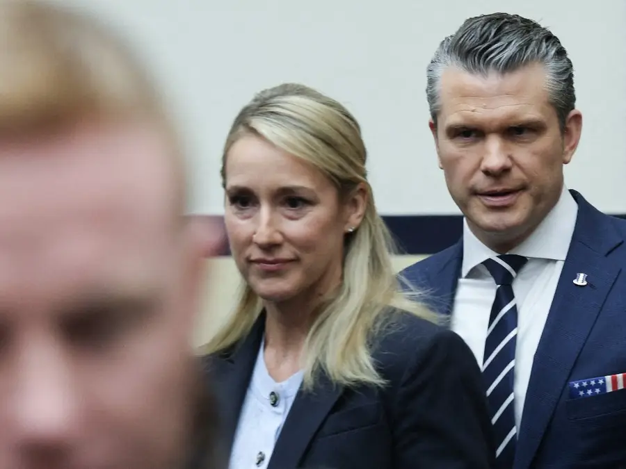‘She has no official role’: Questions mount after Hegseth’s wife attended sensitive Pentagon meeting on Ukraine