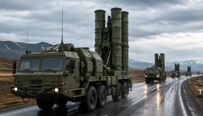 Can an S-400 fire while moving?