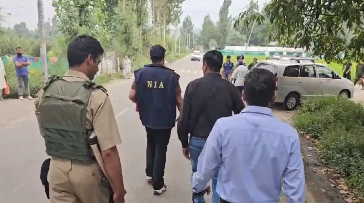 NIA conducts raids at three locations in Anantnag, South Kashmir