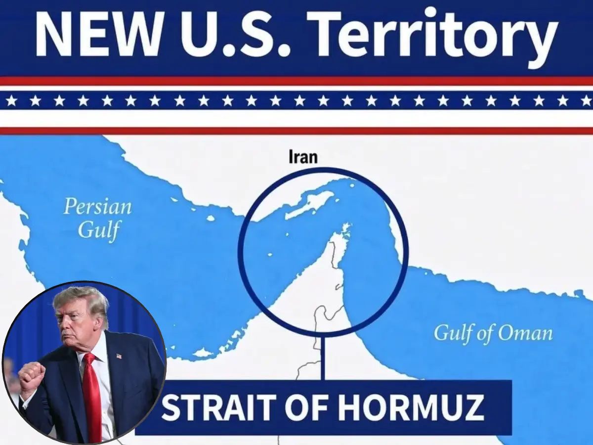 Trump calls Strait of Hormuz 'American territory', vows Iran will never get nuclear weapon Trump calls Strait of Hormuz 'American territory', vows Iran will never get nuclear weapon