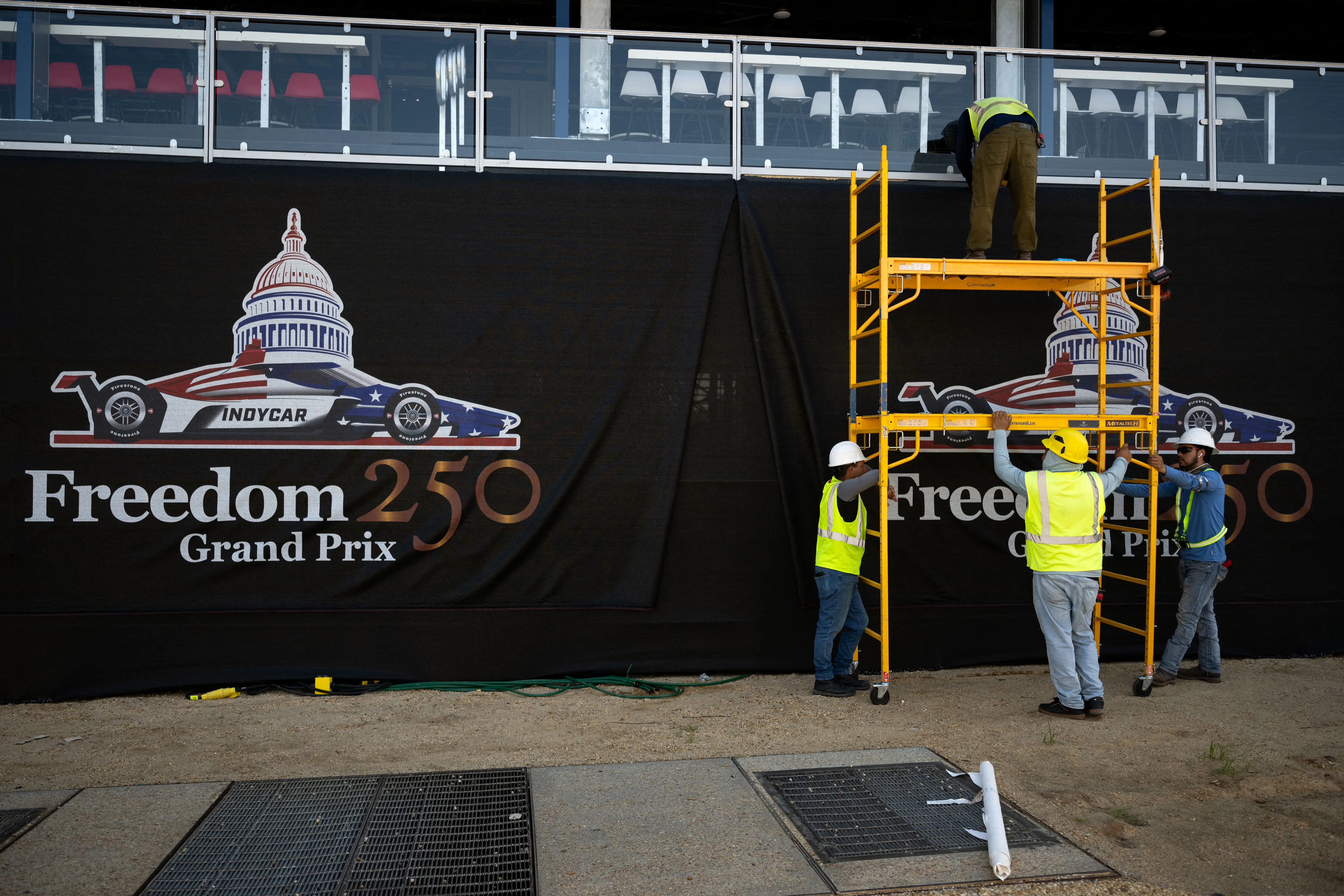 After UFC at White House, Trump gears up for motor race in US capital