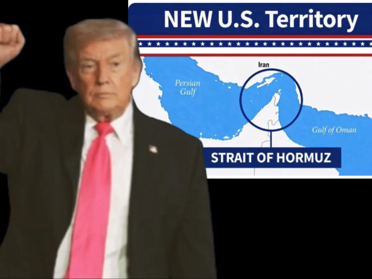 Trump again claims Hormuz as 'new US territory' as top Iranian general slams America of 'betraying negotiations'