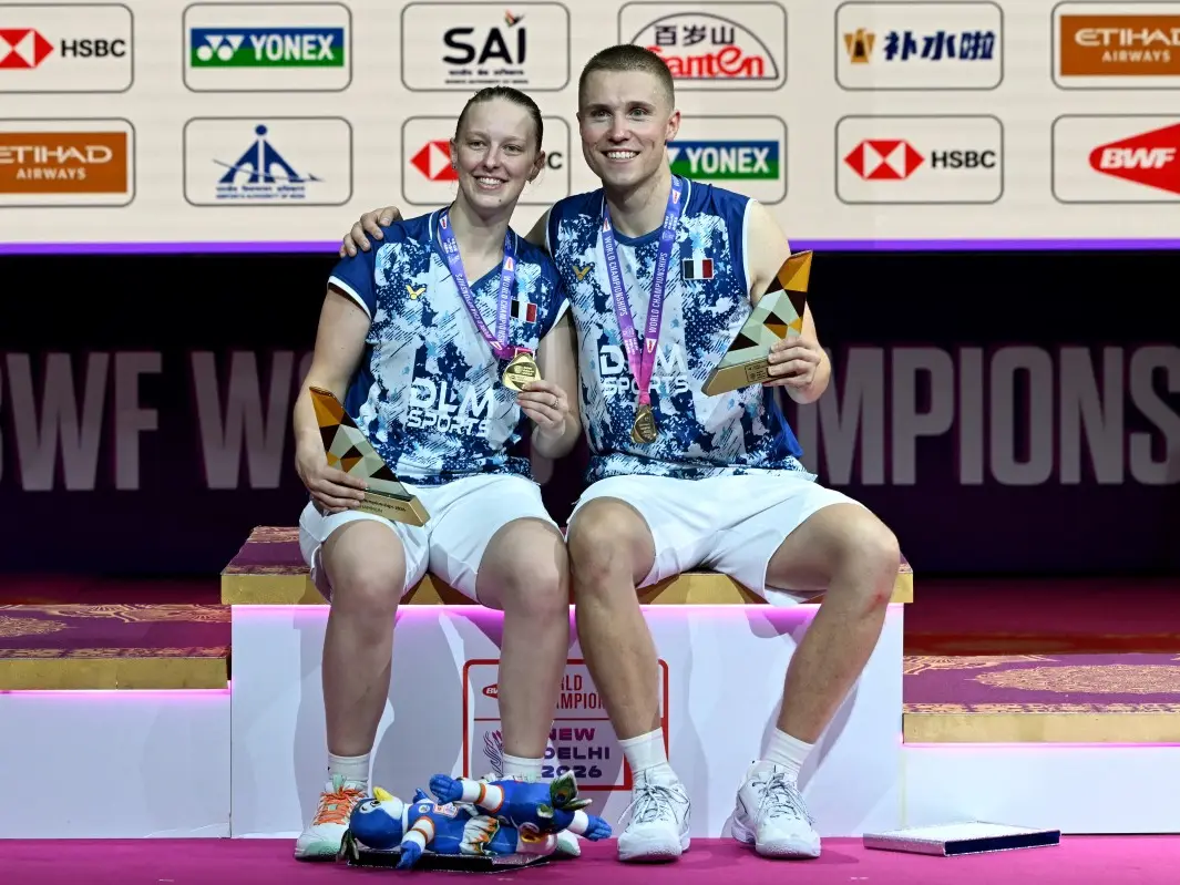BWF World Championships: French pair Gicquel and Delrue crowned world champions in mixed doubles BWF World Championships: French pair Gicquel and Delrue crowned world champions in mixed doubles