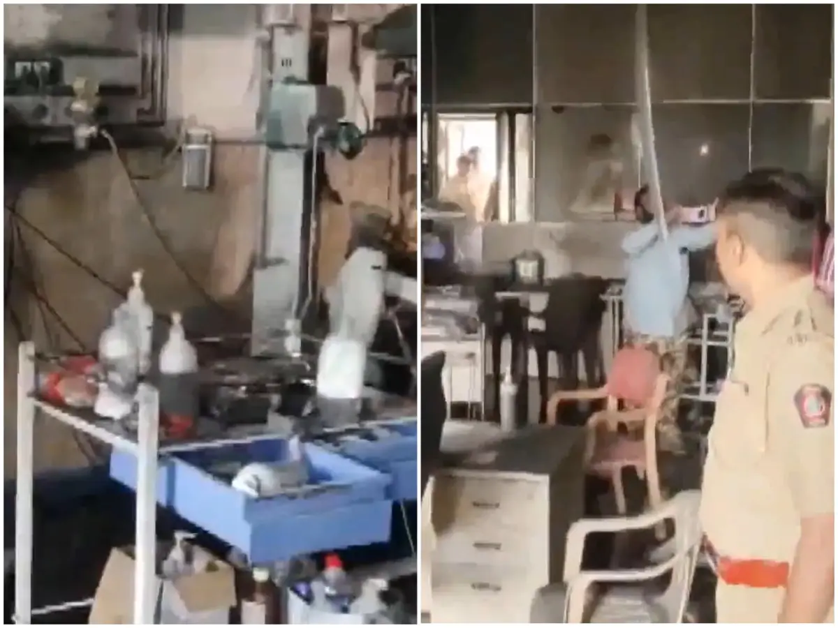 3 newborns dead as ventilator blast causes massive fire at Maharashtra hospital 3 newborns dead as ventilator blast causes massive fire at Maharashtra hospital