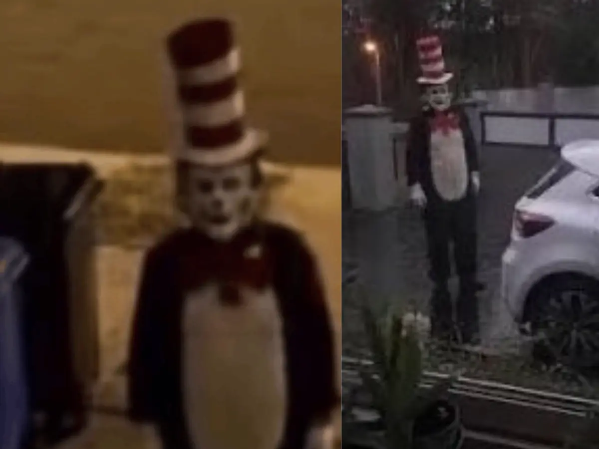 'Cat is not out of the hat': Creepy figure terrorising UK and Ireland turns into a headache for police