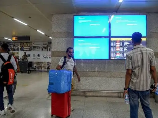 15 flights diverted as heavy rain, thunderstorm lash national capital; IMD issues red alert