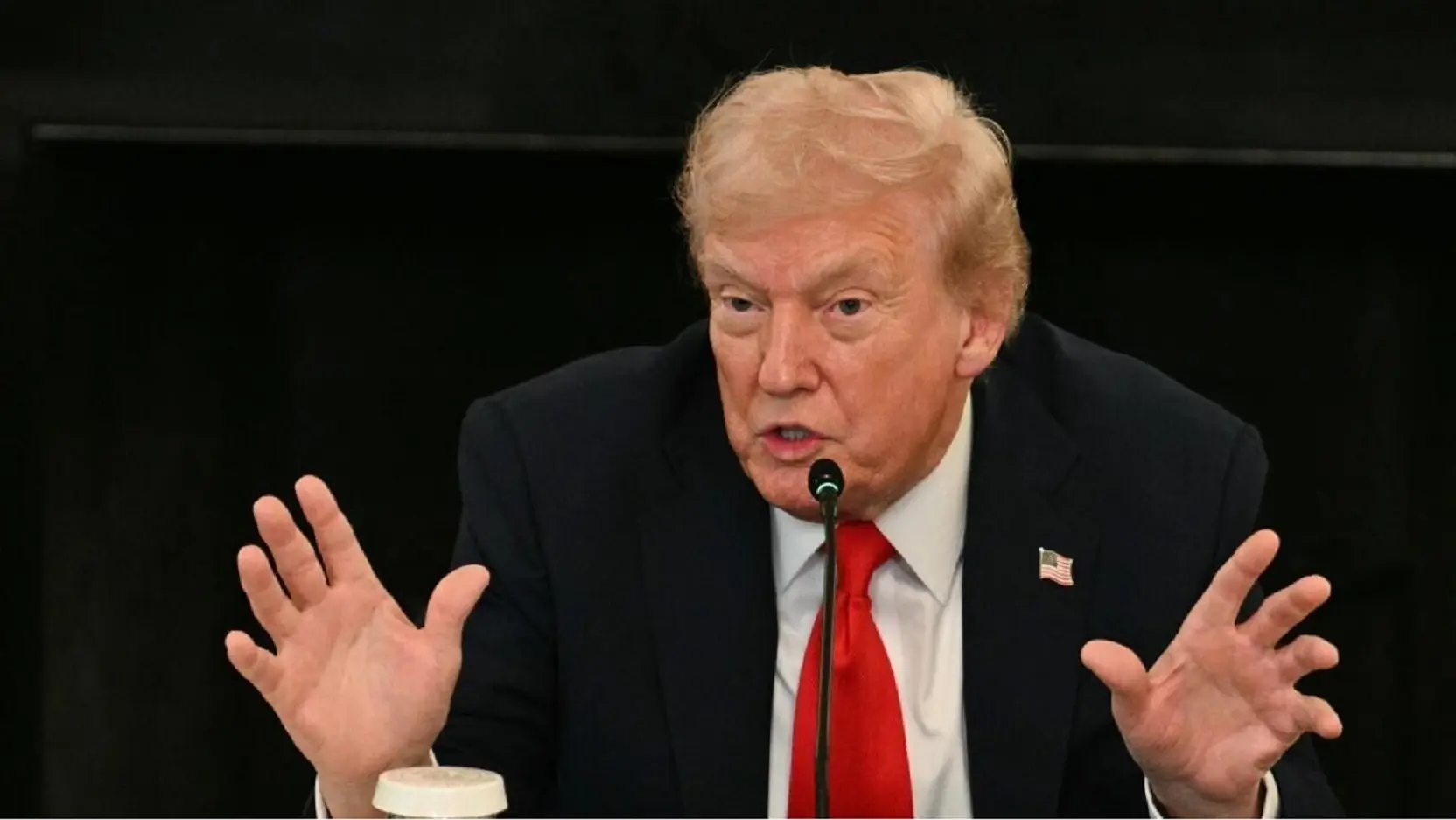 Trump sets stage for new sanctions unveiling, says Iran is ‘completely collapsing’