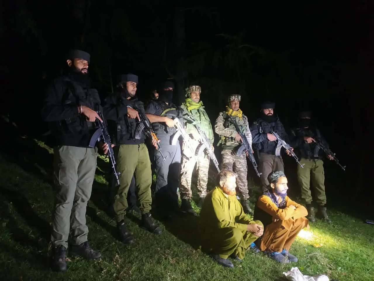 Two terror associates arrested in Pulwama; arms and ammunition recovered