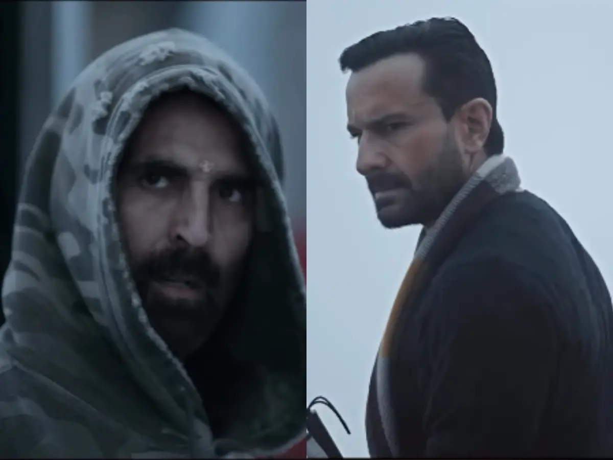 Haiwaan trailer out: Akshay Kumar turns evil for a face-off with blind Saif Ali Khan | Watch Haiwaan trailer out: Akshay Kumar turns evil for a face-off with blind Saif Ali Khan | Watch