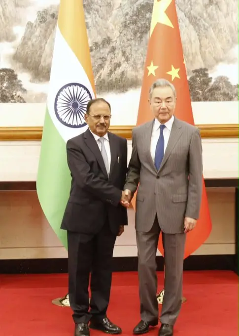 Ajit Doval meets Wang Yi for 25th India-China boundary talks in Beijing, says 'India and China are partners, not competitors'