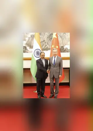 Ajit Doval meets Wang Yi for 25th India-China boundary talks in Beijing, says 'India and China are partners, not competitors' Ajit Doval meets Wang Yi for 25th India-China boundary talks in Beijing, says 'India and China are partners, not competitors'