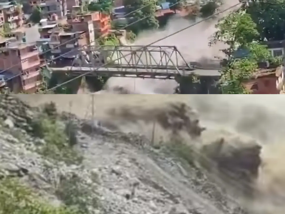 Nepal flash flood fury: 8 dead, 105 Indians missing; villages submerged, bridges swept away | VIDEO
