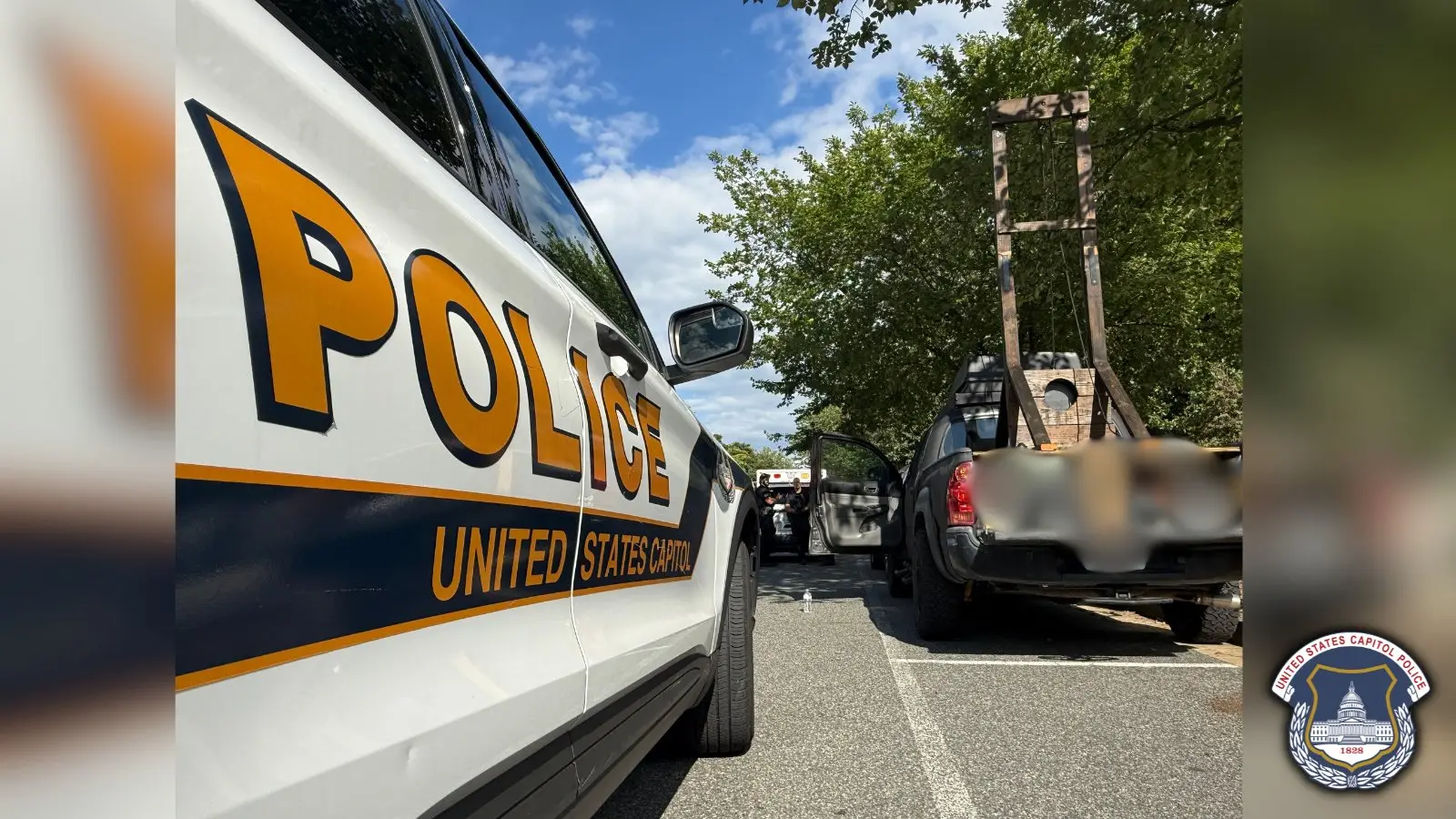 Man arrested near US Capitol with guillotine in pickup truck: What happened?