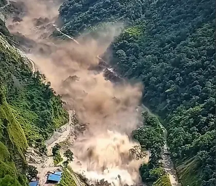 Dam burst reported in Tibet, Nepal warns rescuers to head to safety