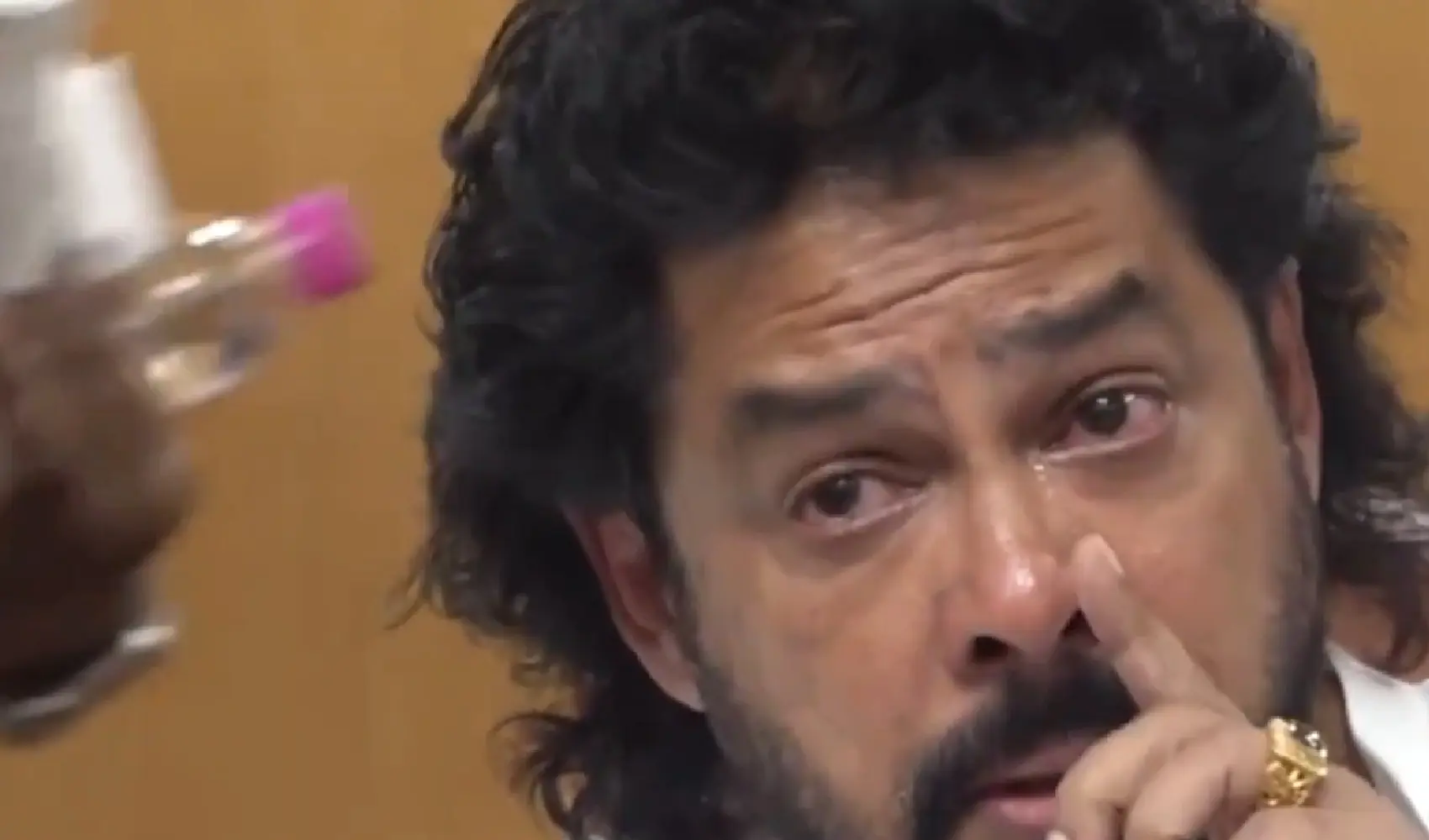 Karnataka Minister B Nagendra breaks down as he resigns from cabinet amid scam row | Video