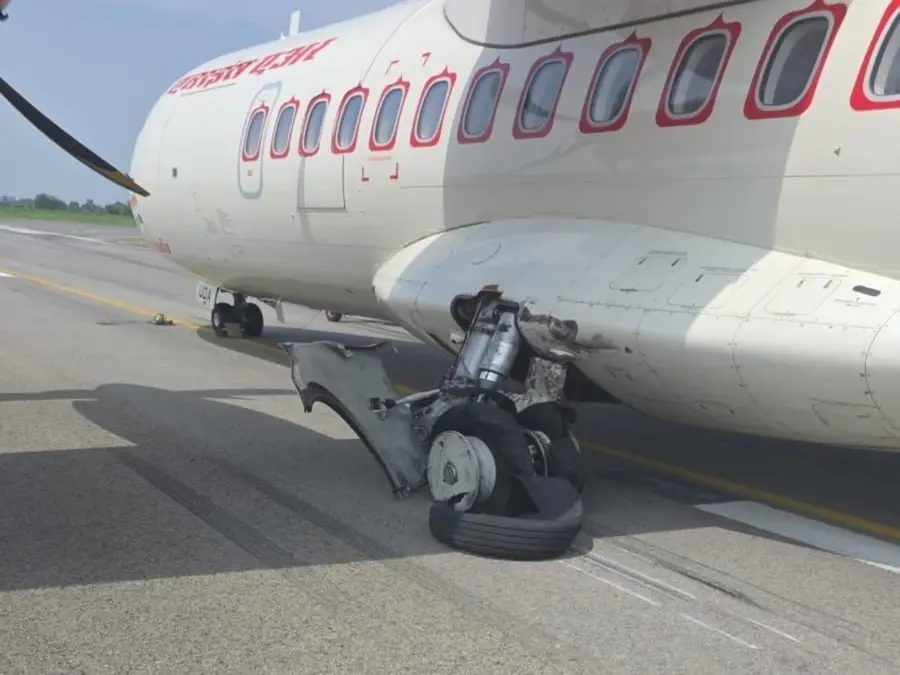 Alliance Air flight suffers tyre burst during landing, all passengers evacuated