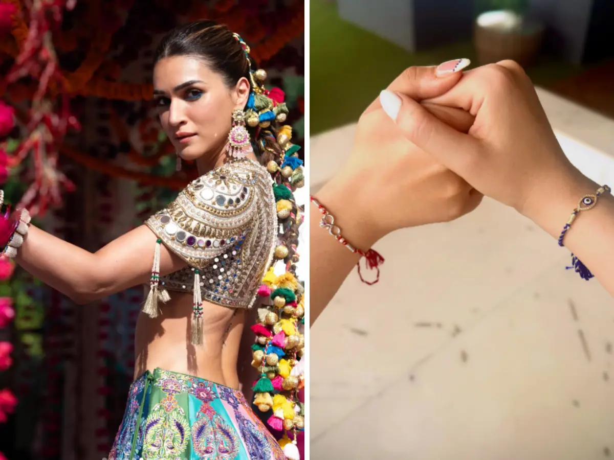 Kriti Sanon takes a sly dig at 'Rakhi fashion comittee' as she celebrates the festival with sister Nupur Kriti Sanon takes a sly dig at 'Rakhi fashion comittee' as she celebrates the festival with sister Nupur