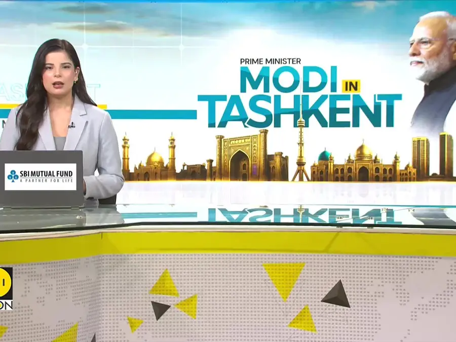 PM MODI ARRIVES IN TASHKENT | Modi Begins 4-Day Central Asia Tour With Uzbekistan Visit