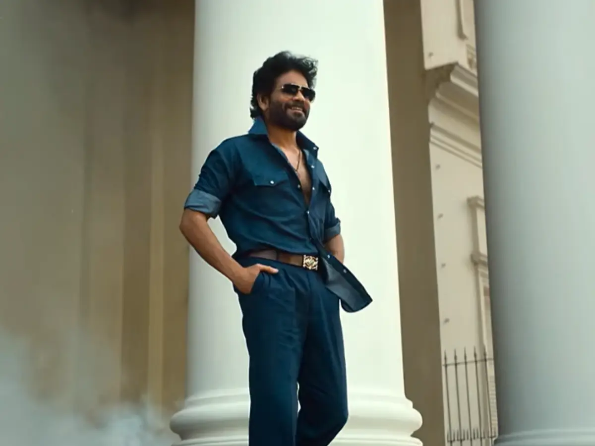 King100 first look: Nagarjuna's 100th film gets a grand title reveal on his birthday | Watch King100 first look: Nagarjuna's 100th film gets a grand title reveal on his birthday | Watch