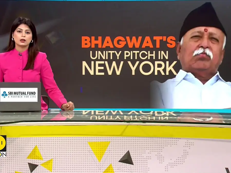 RSS Chief Mohan Bhagwat Stresses Unity, Says ‘Humanity Is One’ In New York