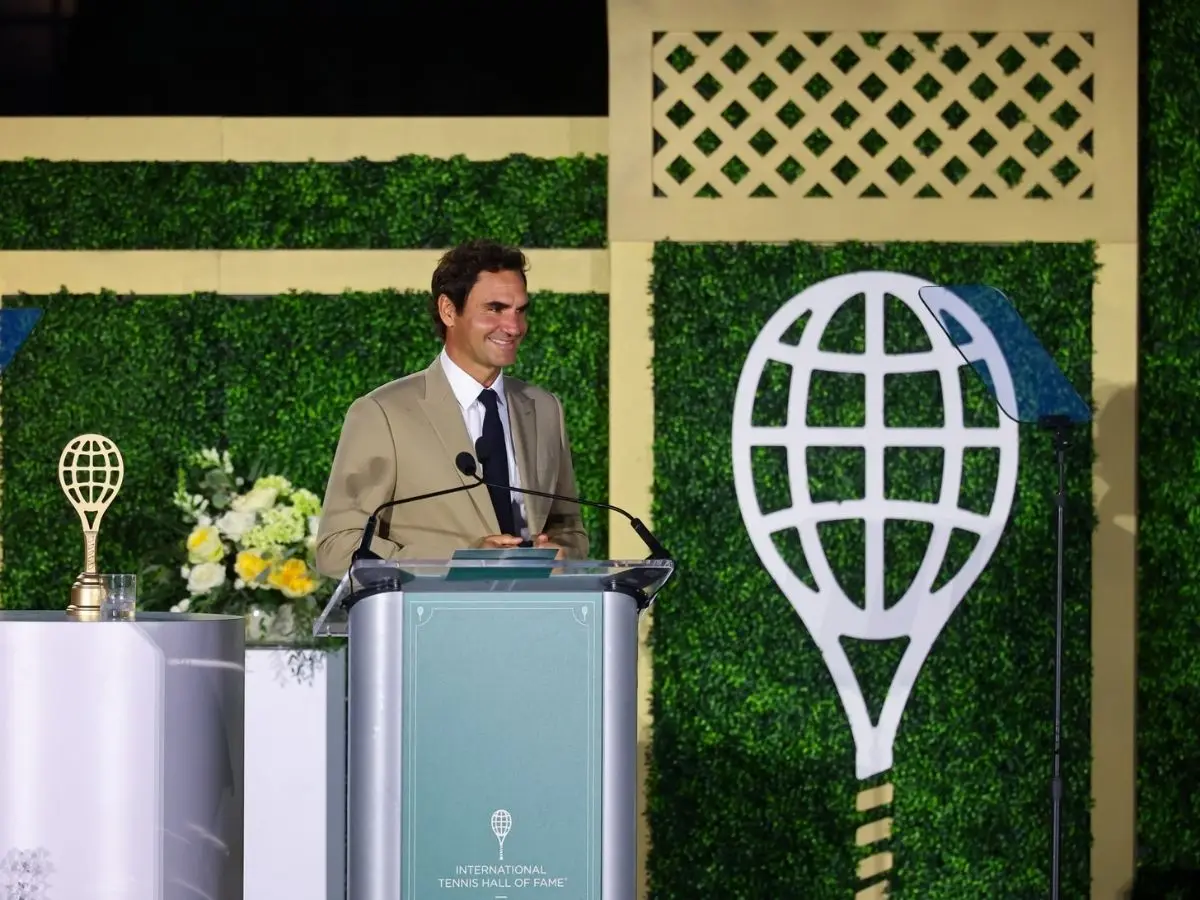 ‘Greatest honour of my life’: A tearful Roger Federer enters Tennis Hall of Fame ‘Greatest honour of my life’: A tearful Roger Federer enters Tennis Hall of Fame