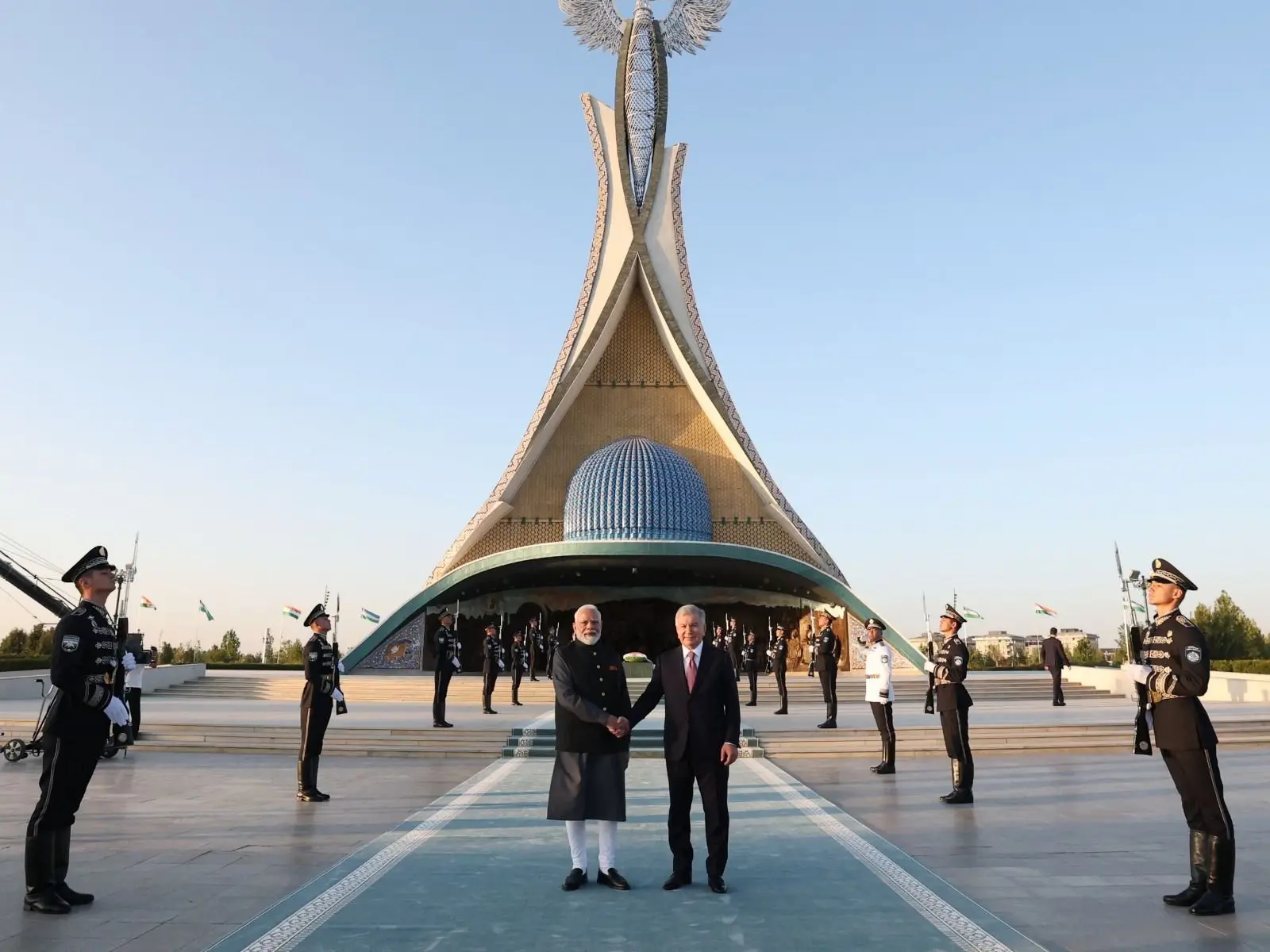 India and Uzbekistan put infrastructure at centre of Modi-Mirziyoyev talks India and Uzbekistan put infrastructure at centre of Modi-Mirziyoyev talks