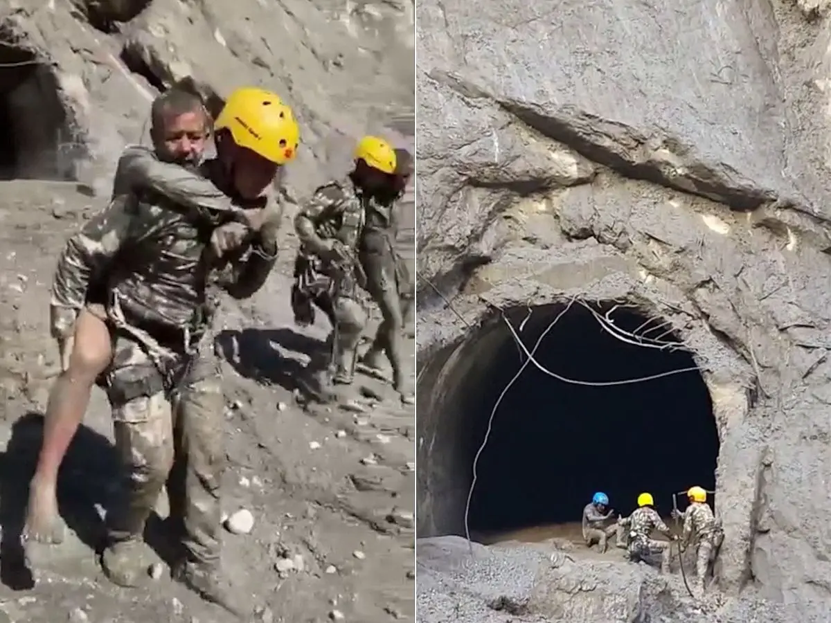 Nepal floods: Inside desperate tunnel rescue as over 100 workers remain trapped Nepal floods: Inside desperate tunnel rescue as over 100 workers remain trapped