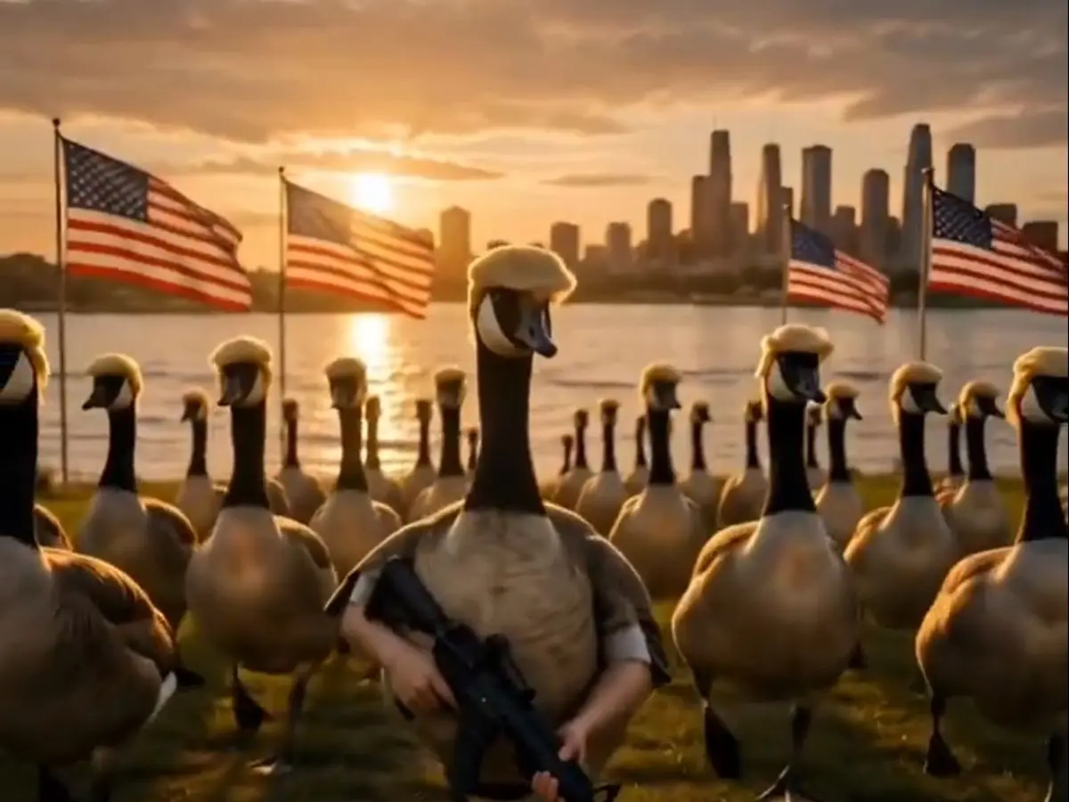 WATCH | Trump posts bizarre AI clip of ‘Donald Ducks’ patrolling ‘Lake America’