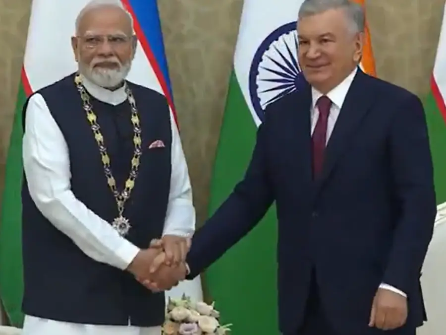 Order of 'Oliy Darajali Dustlik': PM Modi conferred with Uzbekistan's highest state of honour