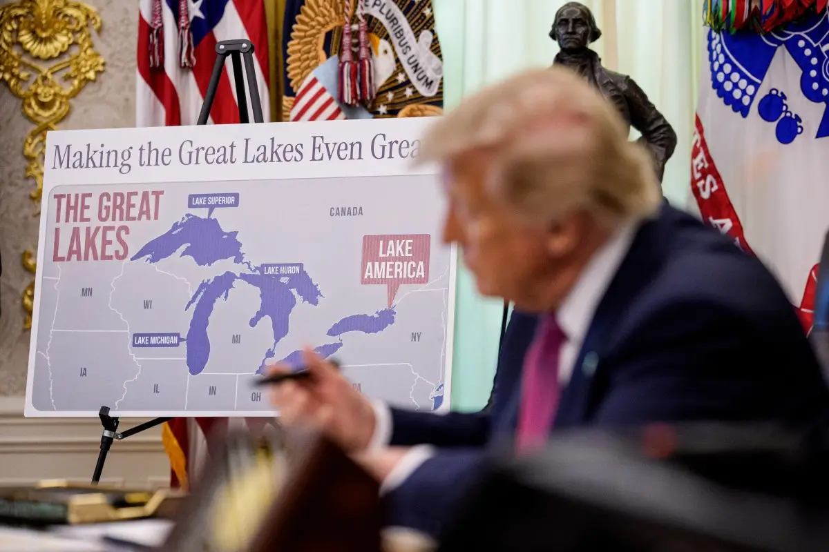 Google Maps renames Lake Ontario ‘Lake America’ for US users after Trump order