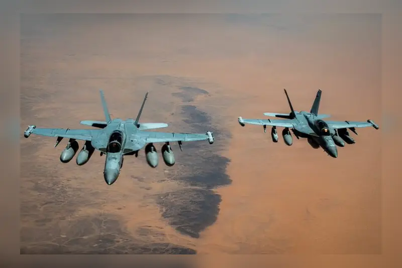 US forces strike Iranian rocket launchers on Larak Island in Strait of Hormuz US forces strike Iranian rocket launchers on Larak Island in Strait of Hormuz
