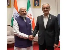PM Modi meets Iranian President Pezeshkian on sidelines of SCO Summit in Bishkek