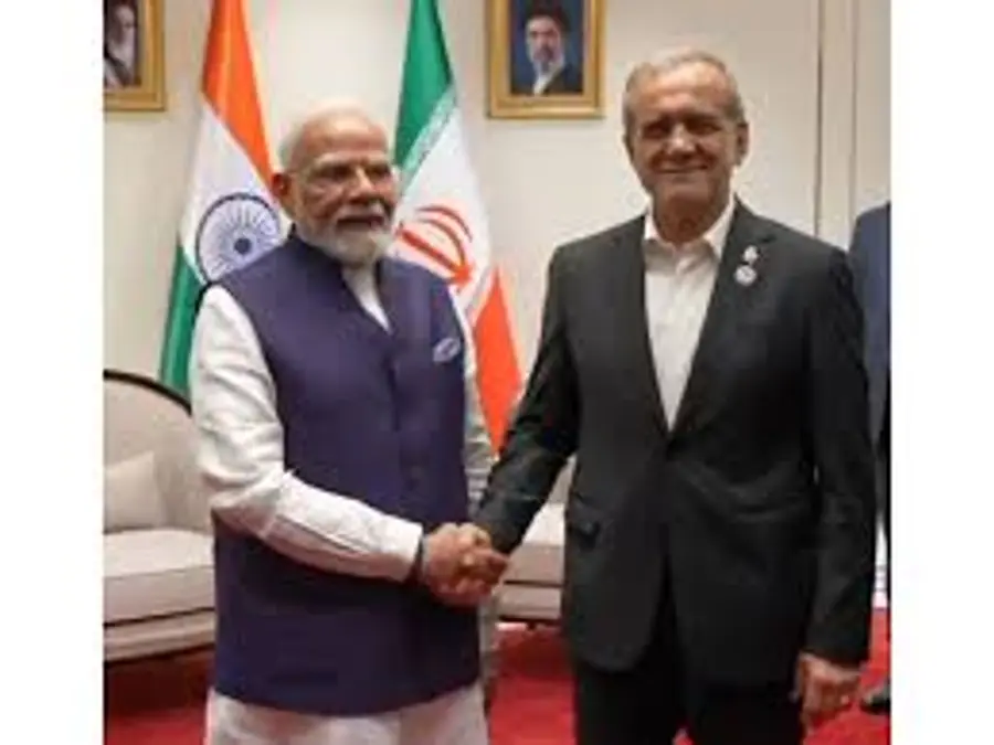 PM Modi meets Iranian President Pezeshkian on sidelines of SCO Summit in Bishkek