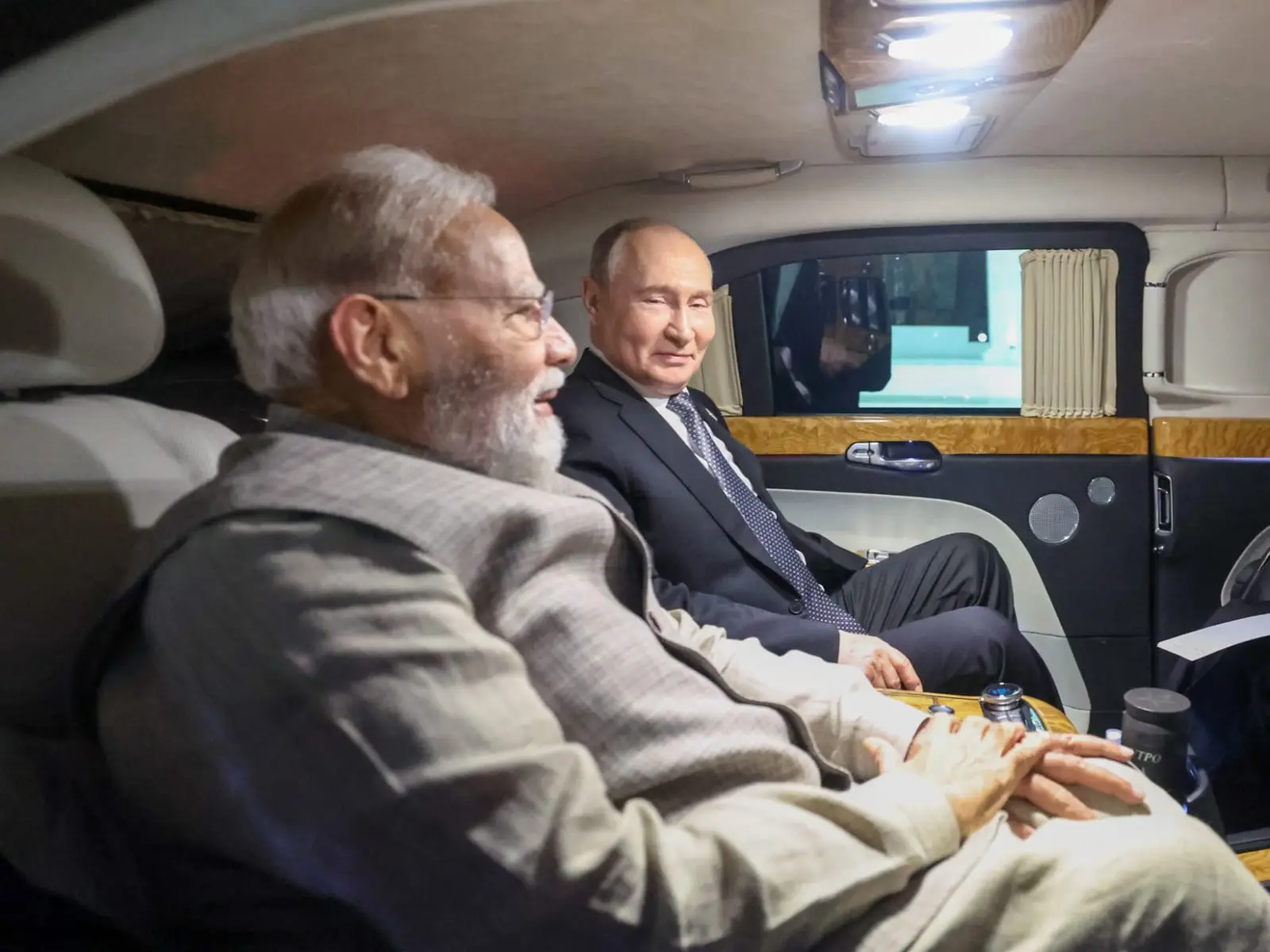 PM Modi meets Russia President Putin for bilateral talks, says 'every day of war sets humanity back' PM Modi meets Russia President Putin for bilateral talks, says 'every day of war sets humanity back'