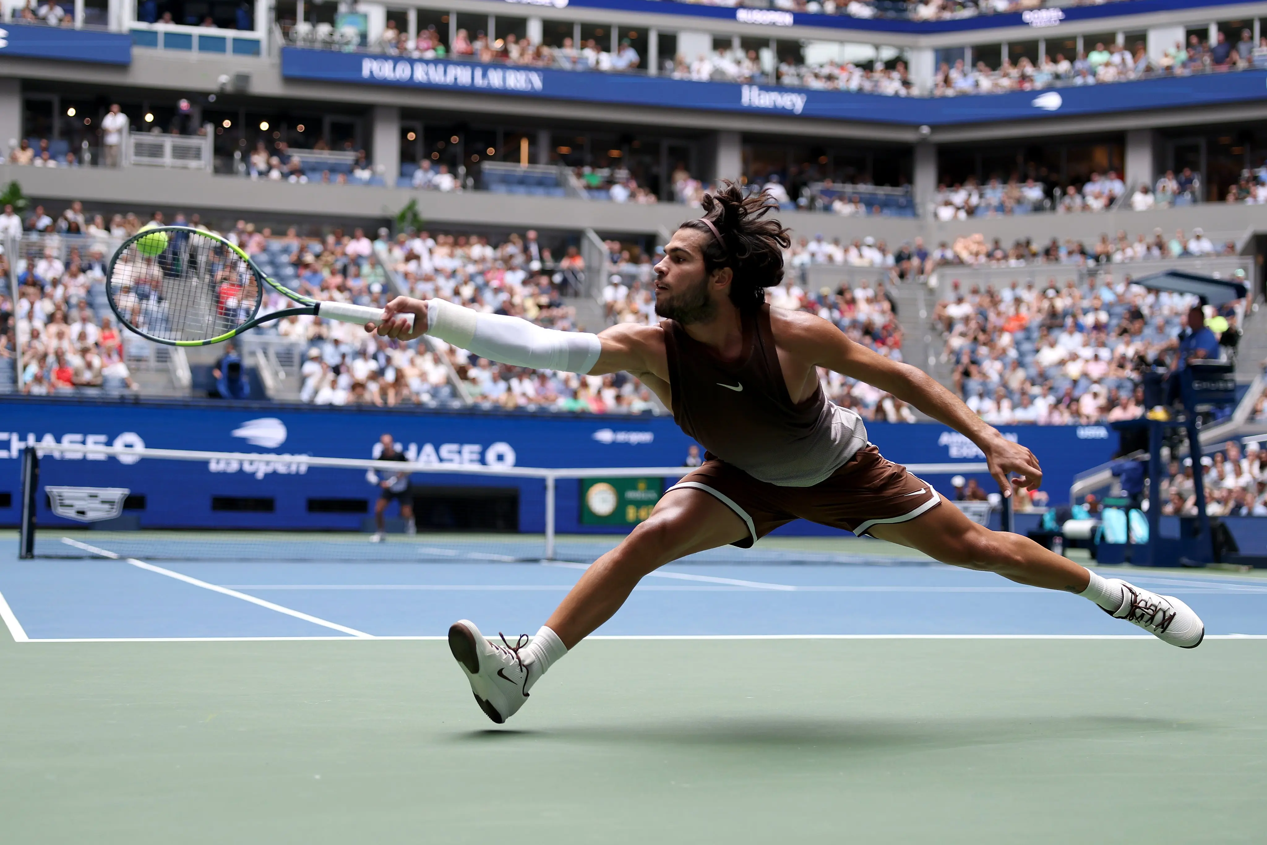US Open: Defending champion Alcaraz makes winning return to Flushing Meadows