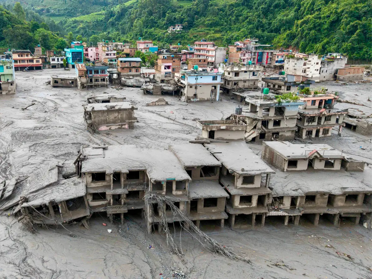 Nepal and Tibet floods: Warning sign of a looming disaster recorded two days before tragedy struck
