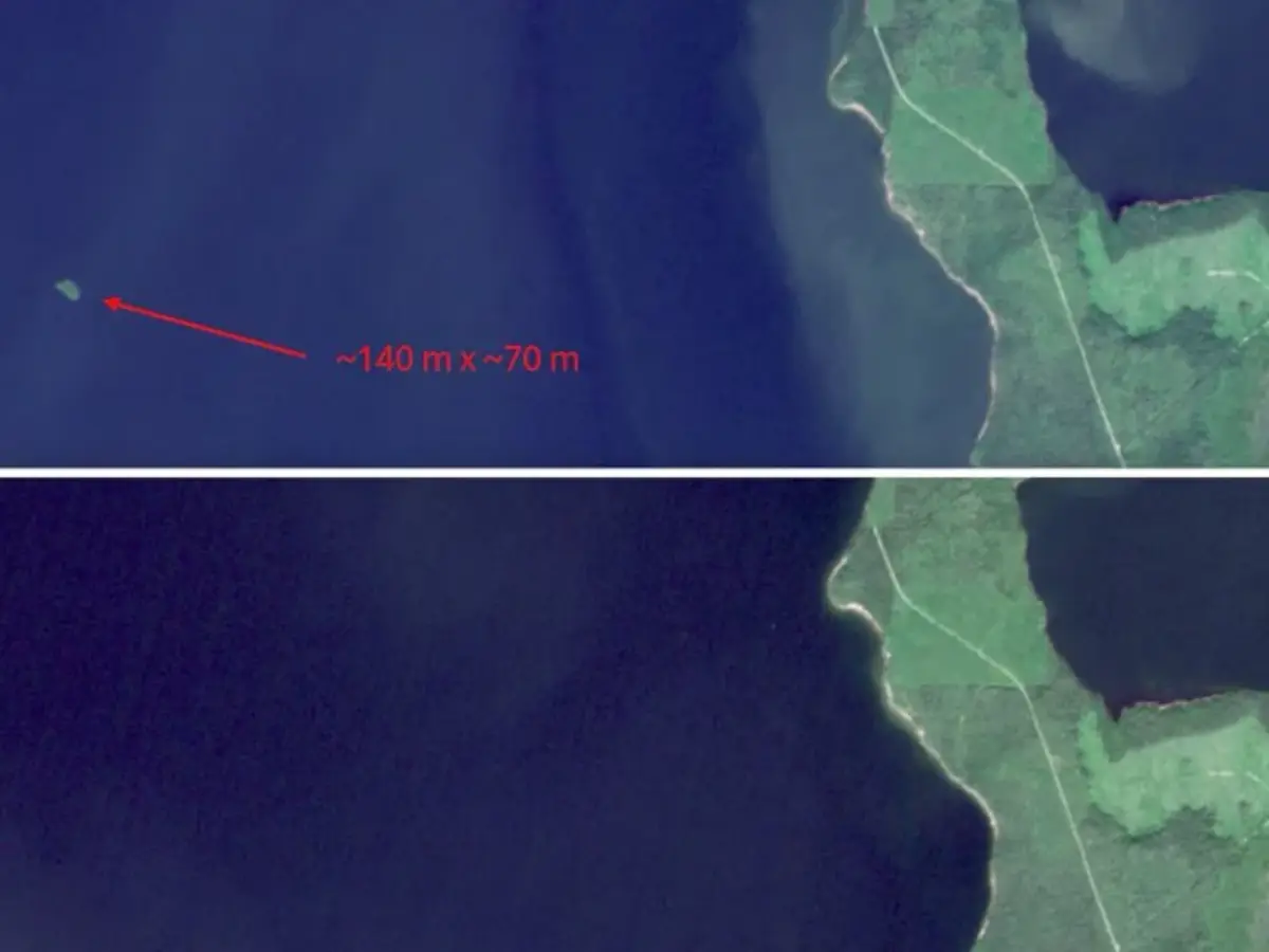Mysterious Island appears, disappears, returns and vanishes again in Canadian reservoir