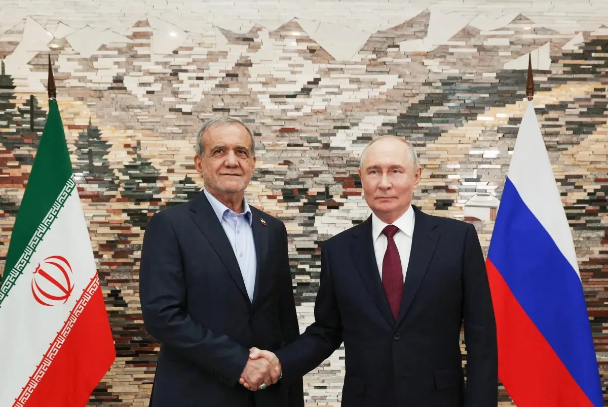 Putin praises Iran’s resilience, says Russia providing Tehran with ‘necessary equipment’