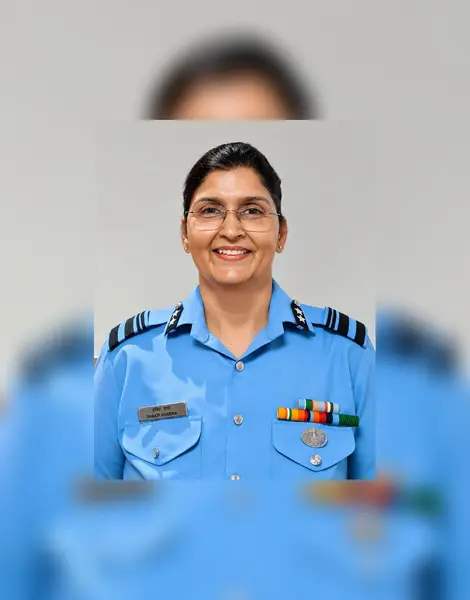 Shakti Sharma scripts history as first woman non-medical Air Vice Marshal Shakti Sharma scripts history as first woman non-medical Air Vice Marshal