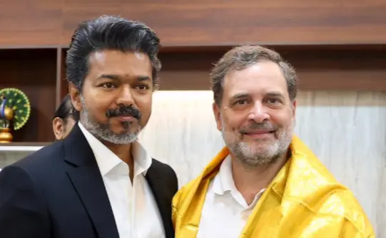 Despite Congress' warning, TVK firm on Vijay as PM face