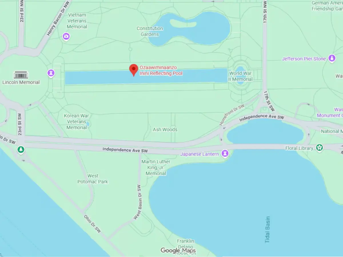 Someone renamed Lincoln Memorial Reflecting Pool to ‘orange-coloured man’ on Google Maps Someone renamed Lincoln Memorial Reflecting Pool to ‘orange-coloured man’ on Google Maps