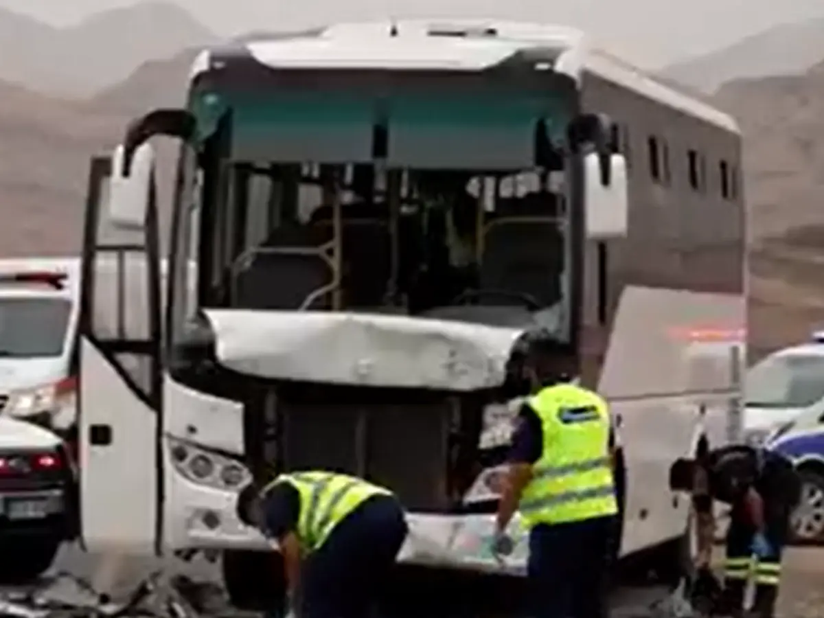 Bus crash in Egypt’s Sinai kills at least 16, 10 Jordanians among dead Bus crash in Egypt’s Sinai kills at least 16, 10 Jordanians among dead