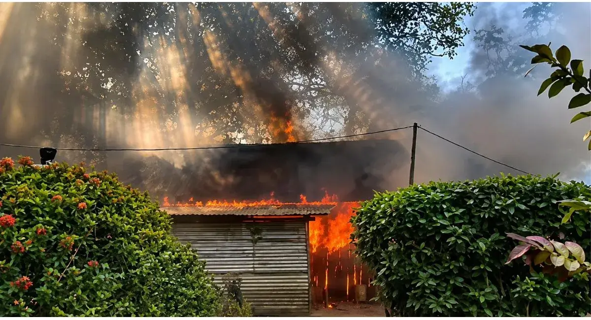 Manipur violence: 25 houses torched in Manipur’s Kangpokpi a day after 10 homes were burnt along Imphal-Tamenglong road